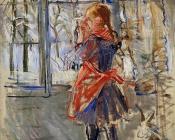 Child with a Red Apron - 贝尔特·摩里索特